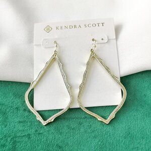 Kendra Scott Gold Drop Earrings - Sophee $55 New
